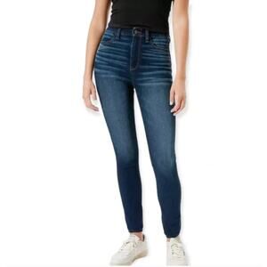 American Eagle Dark Wash Ne(x)t Level Stretch Highest Rise Jegging Size 2